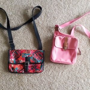 Fossil cross-body bags $10 each